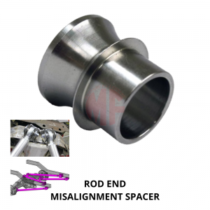 ROD END, MISALIGNMENT SPACER